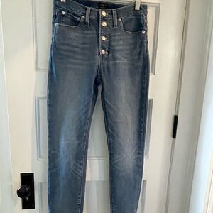 J. Crew High Rise skinny Blue Jeans size 27
